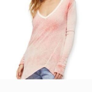 FP Movement by Free People Blush V-Neck Long Sleeve Top